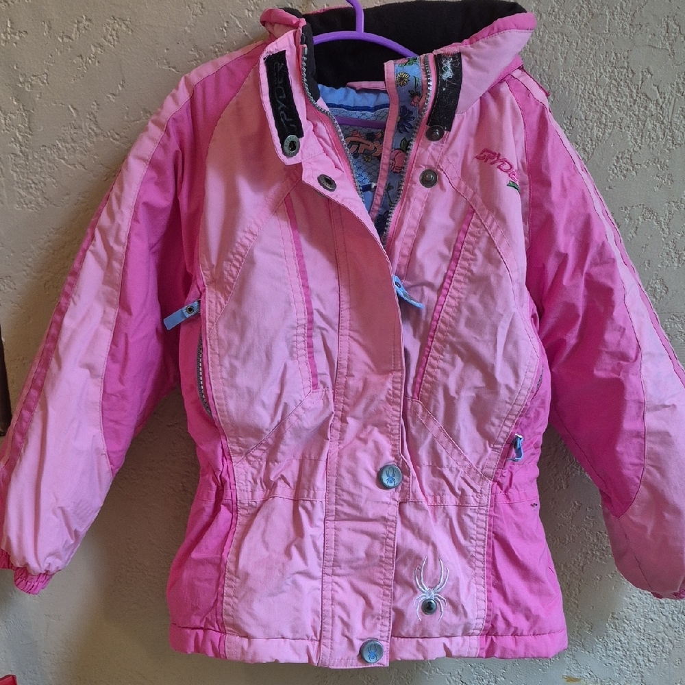 Spyder Kids Pink Winter Jacket